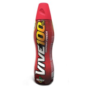 Bebida Energizante Sabor Cherry Fresa Vive 100 500 Ml
