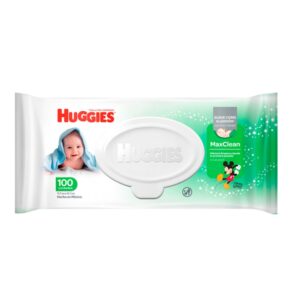 Toallitas Húmedas Para Bebé Max Clean Huggies 100 Und/Paq