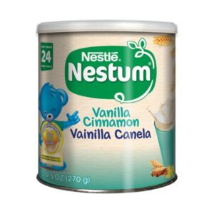 Nestlé Nestum Cereal Instantáneo Vainilla y Canela Lata 270 Gr