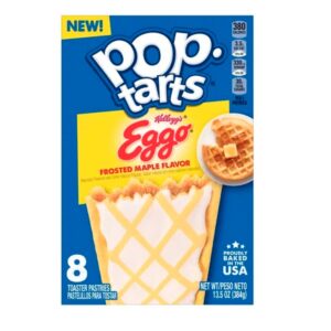 Barra Frosted Maple Eggo Pop Tarts Kelloggs 13.5Onz