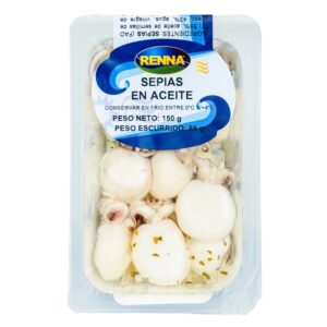 Sepias En Aceite De Girasol Renna 150 Gr
