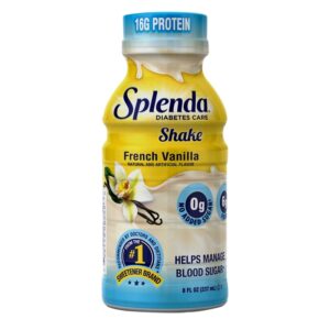 Batido Sabor Vainilla Sin Azúcar Splenda 8 Onz