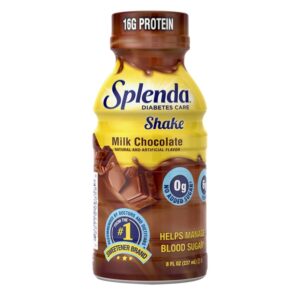 Batido Sabor Chocolate Sin Azúcar Splenda 8 Onz