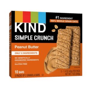 Barra de Granola Peanut Butter Sin Gluten Kind 5 Und/Paq