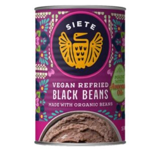 Habichuelas Refritas Veganas Siete 16 Onz