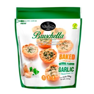 Bruschettas Con Ajo y Perejil Valentina 150 Gr