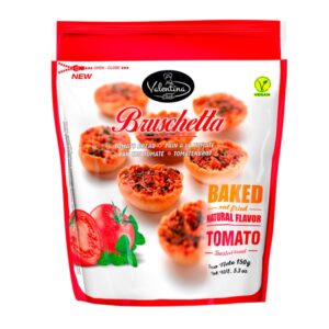 Bruschettas Sabor a Tomate y Orégano Valentina 150 Gr