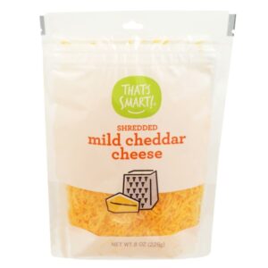 Queso Cheddar Rallado That'S Smart 8 Onz