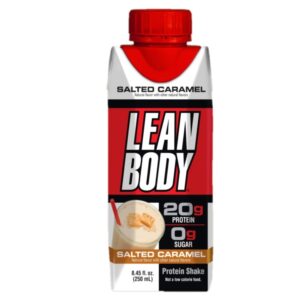Batido de Proteína Sabor Caramelo Lean Body 8.45 Onz