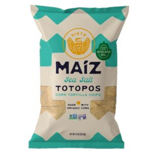 Tortilla Chips de Maíz Sin Gluten Siete 7.5 Onz