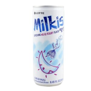 Bebida Carbonatada Sabor a Leche y Yogurt Milkis Lotte 250 Ml