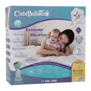EXTRACTOR DE LECHE ELECTRICO CUTEBABIES