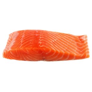 Filete de Salmón Noruego Con Piel, Lb