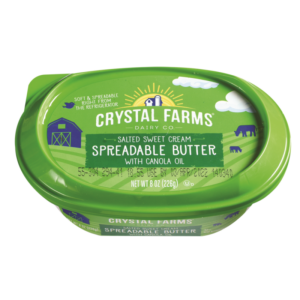 MANTEQUILLA CRYSTAL FARMS SPREAD CANOLA OIL 8 OZ