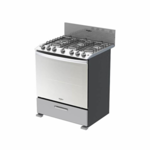 Estufa Whirlpool 30P Acero Inox. 6 Quemadores WFR3200D