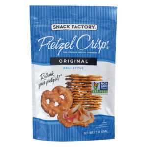 PRETZEL SNACK F CRISPS ORIGINAL 7.2 OZ