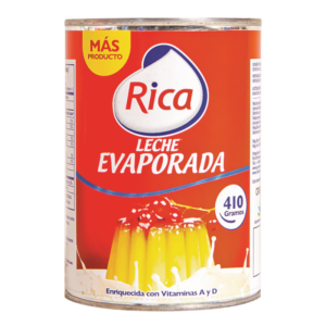 LECHE EVAPORADA RICA 410 GR