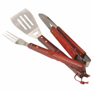 Set Utensilios Zj P/Bbq 3/1 Jdc-314