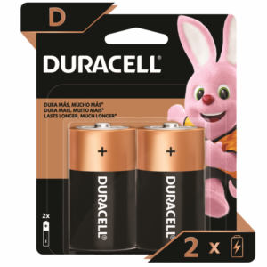 Pilas Duracell Coppertop D 2 Uds