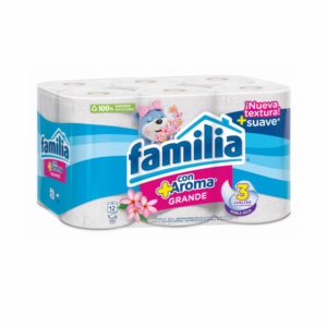 Papel Higiénico Familia Con +Aroma Grande x 12 Rollos