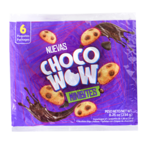 GALLETA MINIBITES CHOCO WOW 6X39 GR