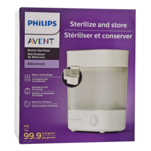 ESTERILIZADOR A VAPOR ELÉCTRICO AVENT BIB ADVANCED PHILIPS