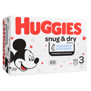 Pañal Huggies Snug&Dry E3 GIGA 88 UN