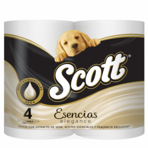 Papel Higiénico Scott Esencias 2 hojas 4/1.