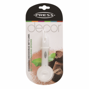 Cucharas Medidora Press Plast 5pz 76821