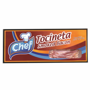 Tocineta Rebanada Chef Paq 8 Oz.
