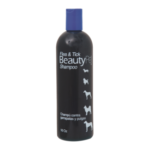 SHAMPOO BEAUTY PET PERRO PULGAS 16 OZ