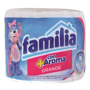 PAPEL HIGIENICO FAMILIA AROMAX GRANDE 1R