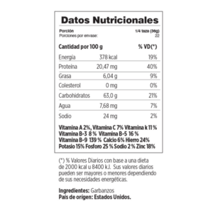 GARBANZOS WALA 800 GR