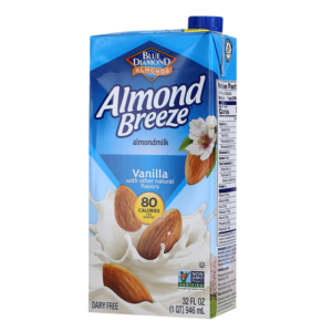 Leche Blue Diamond Almendra Vainilla 32 Oz