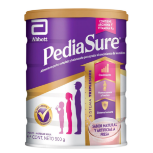 suplemento pediasure polvo fresa 900 gr