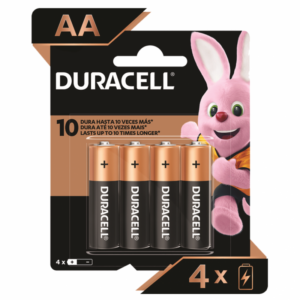 Pilas Duracell Coppertop AA 4 Uds