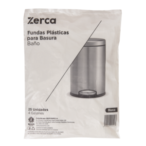 Funda Baño Zerca Blanca Paq 25 Uds