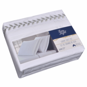 Juego De Sabana Euro Royal Bd 200tc Q Gr135230