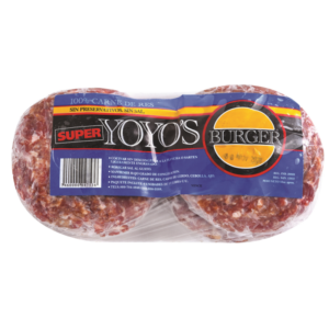 Hamburguesa super yoyos 2 lb..