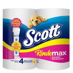 Papel Higiénico Scott Rindemax 4/1