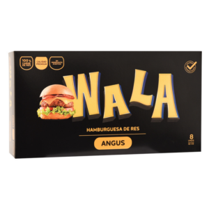 HAMBURGUESA ANGUS WALA 4 OZ / 8 UND