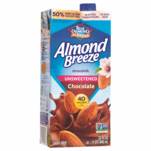 Leche Blue Diamond Alm Choc Unswt 32 Oz