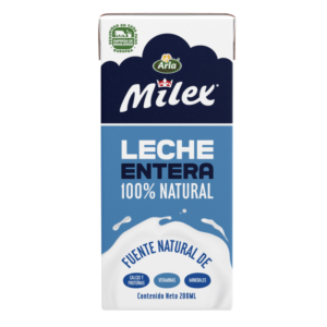 leche milex liquida entera 200 ml