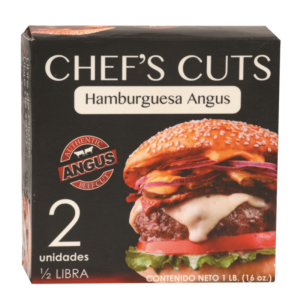Hamburguesa Chef S Cuts Angus 2/1 16 Oz.