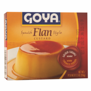 Flan Goya de caramelo 5.5 Oz.