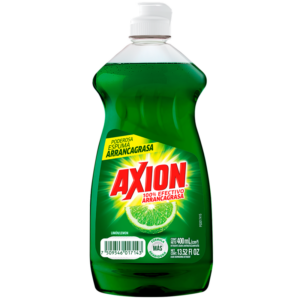 Lavaplatos Axion Limón Líquido 400 Ml