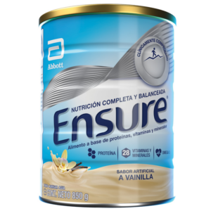 SUPLEMENTO ensure vainilla polvo 850 gr