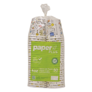VASO PAPER PLUS DIBUJO 7 OZ 50 UN