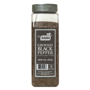 PIMIENTA NEGRA BADIA MOLIDA 16 OZ
