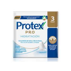 JABON PROTEX PRO LINE HIDRATA 3 PACK 80G